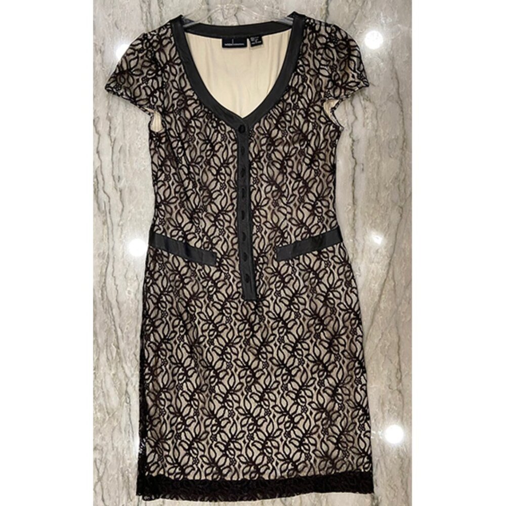 Moda International: Victoria Secret's, silk & lace dress, Size 8- fits like a 6